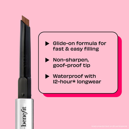 Benefit Cosmetics Goof Proof Eyebrow Pencil Mini - 5 Warm Black-Brown