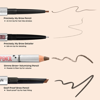Benefit Cosmetics Goof Proof Eyebrow Pencil Mini - 5 Warm Black-Brown