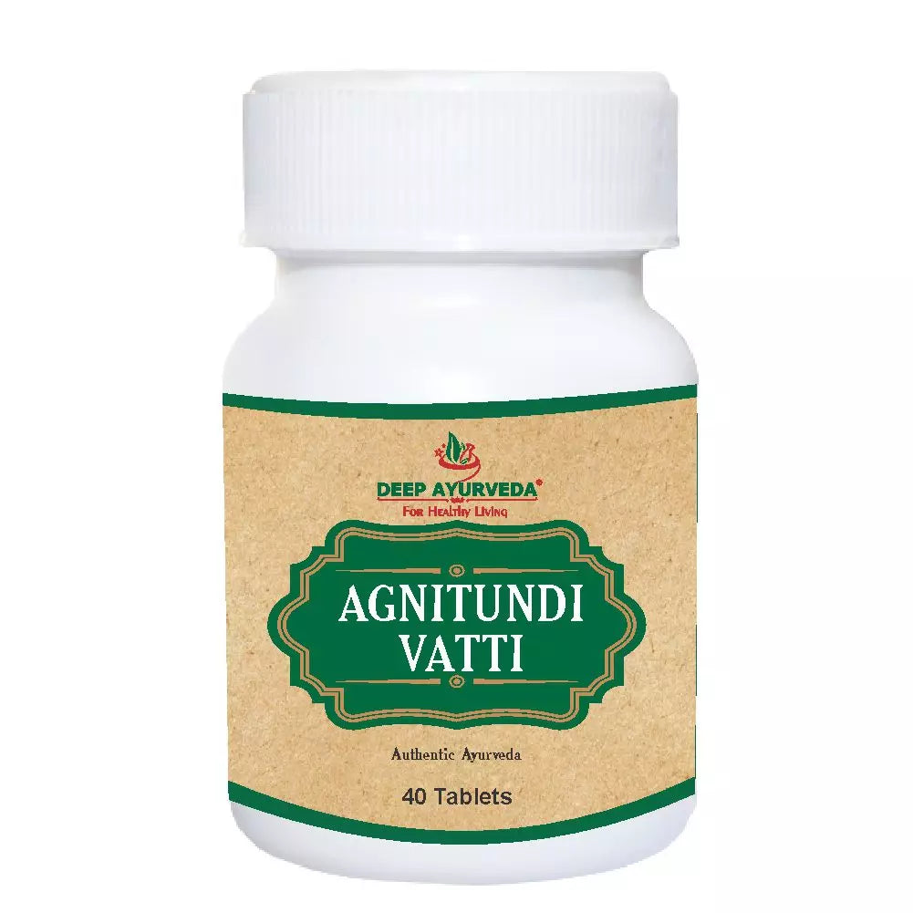 Deep Ayurveda Agnitundi Vati - 40 tabs