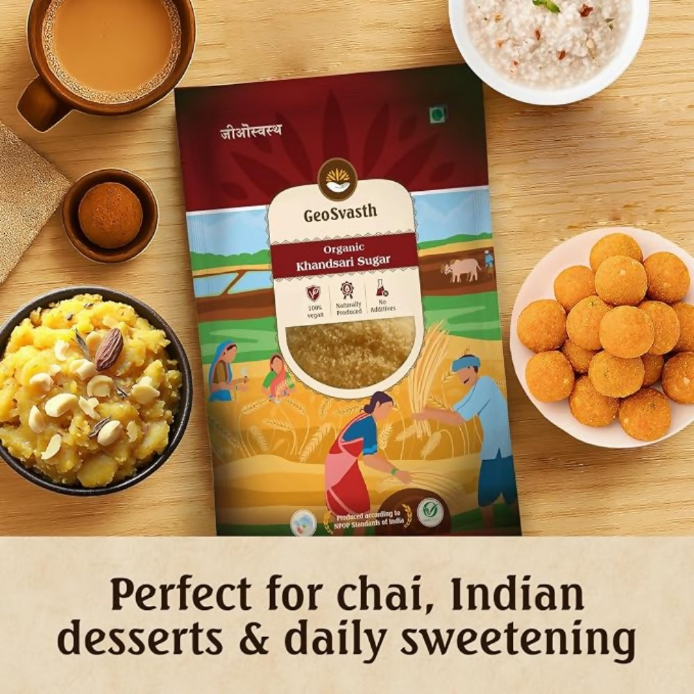 Geosvasth Organic Khandsari Sugar