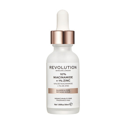 Makeup Revolution Skincare Blemish and Pore Refining Serum - 10% Niacinamide + 1% Zinc