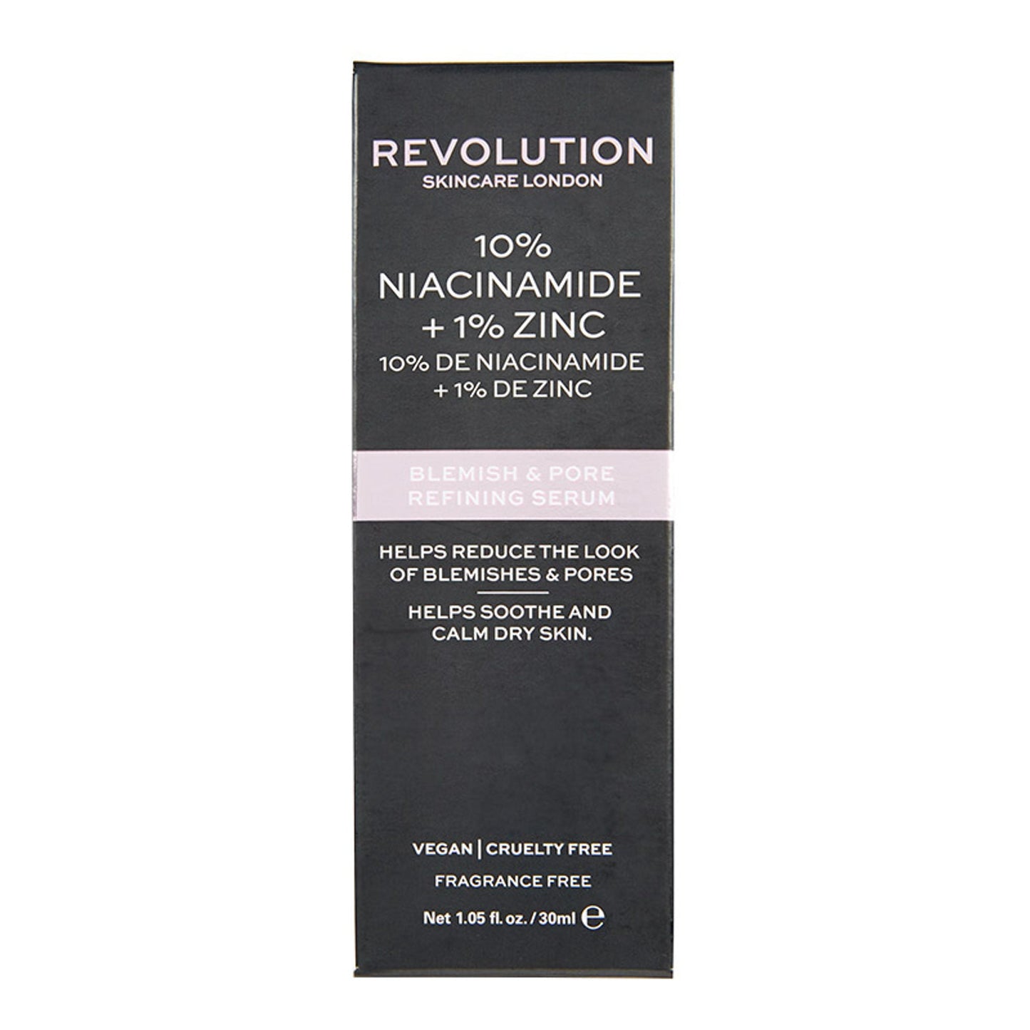 Makeup Revolution Skincare Blemish and Pore Refining Serum - 10% Niacinamide + 1% Zinc