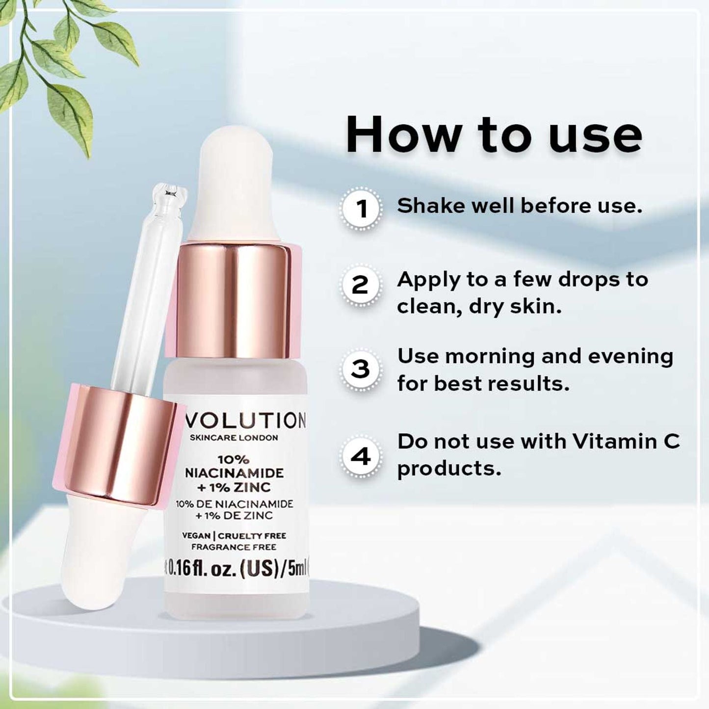 Makeup Revolution Skincare Blemish and Pore Refining Serum - 10% Niacinamide + 1% Zinc