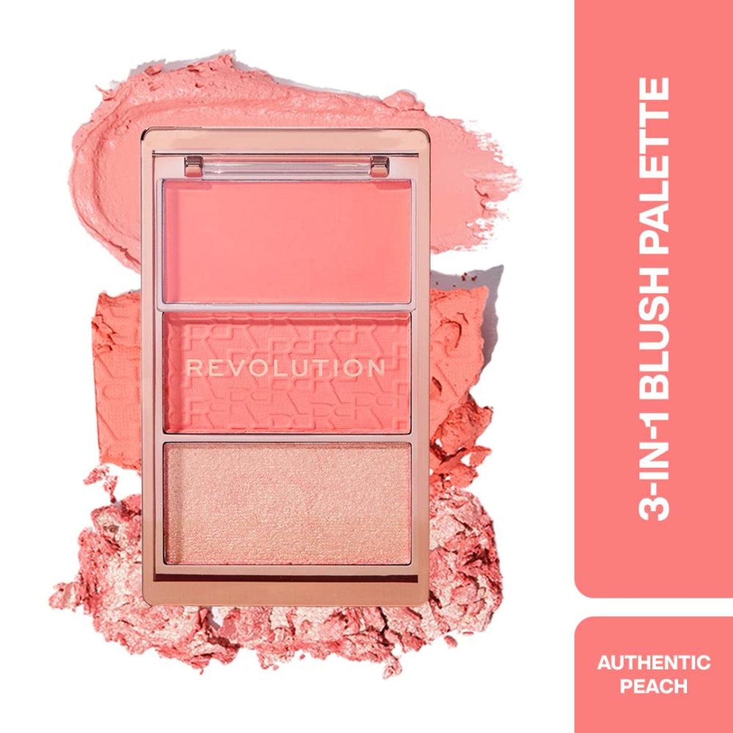 Makeup Revolution Blush Icon Palette - Authentic Peach