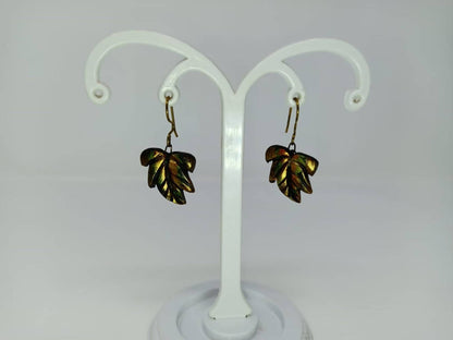 Terracotta Autumn Leaf Green Color Hangings