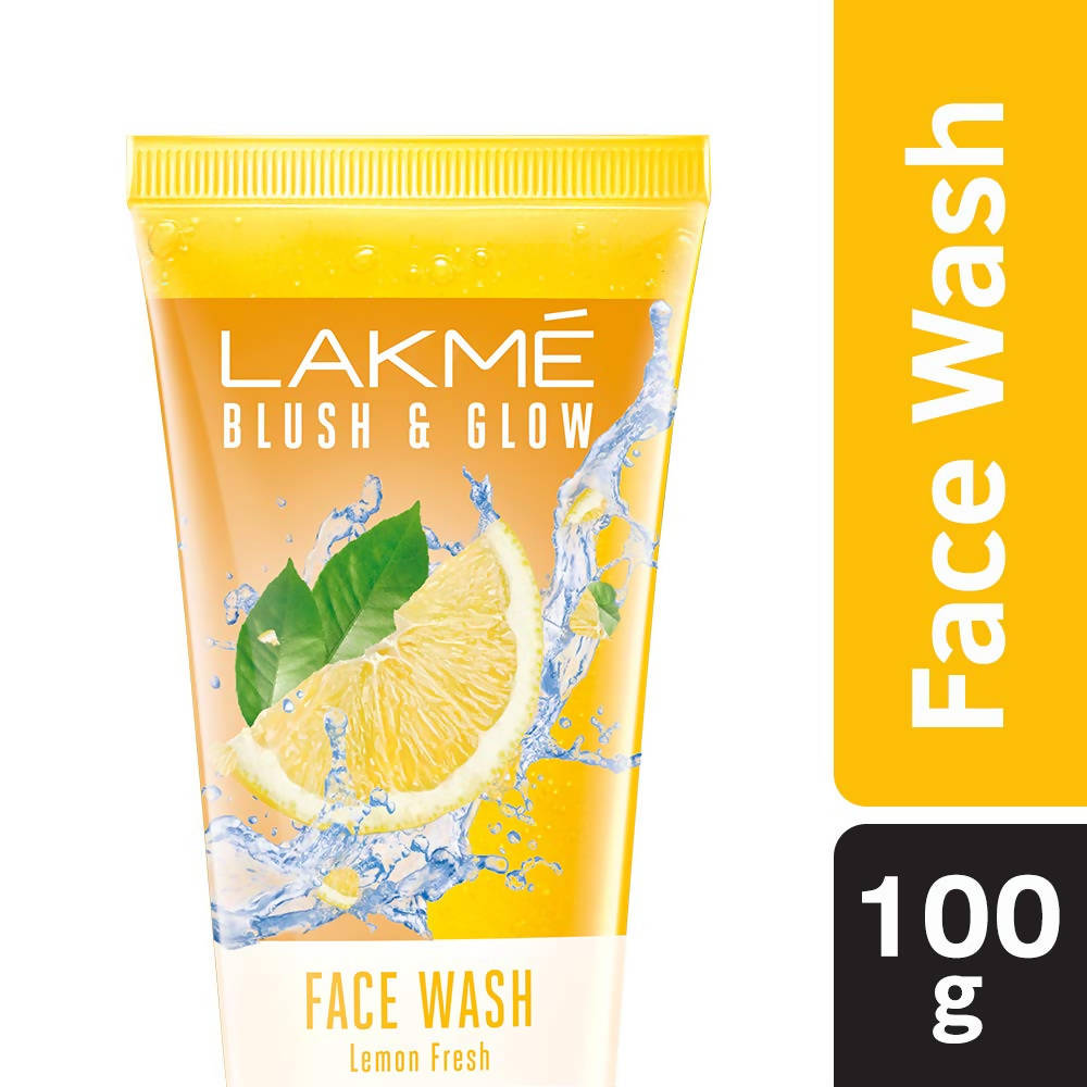 Lakme Blush & Glow Lemon Freshness Gel Face Wash - 100 gms