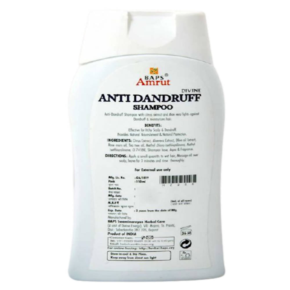 Baps Amrut Divine Anti Dandruff Shampoo - 150 ml
