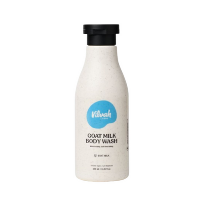 Vilvah Store Goat Milk Body Wash For Deep Cleansing