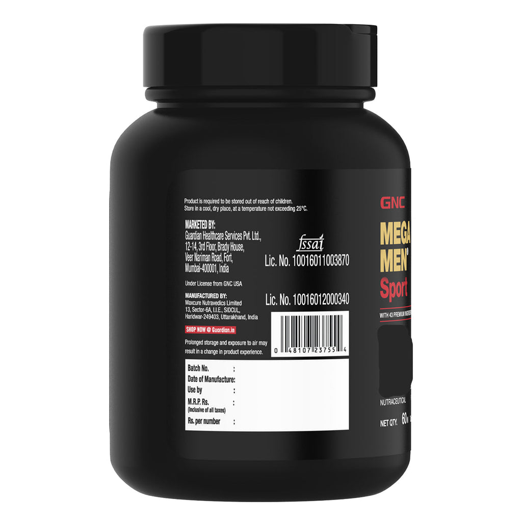 GNC Mega Men Sport Multivitamin Tablets