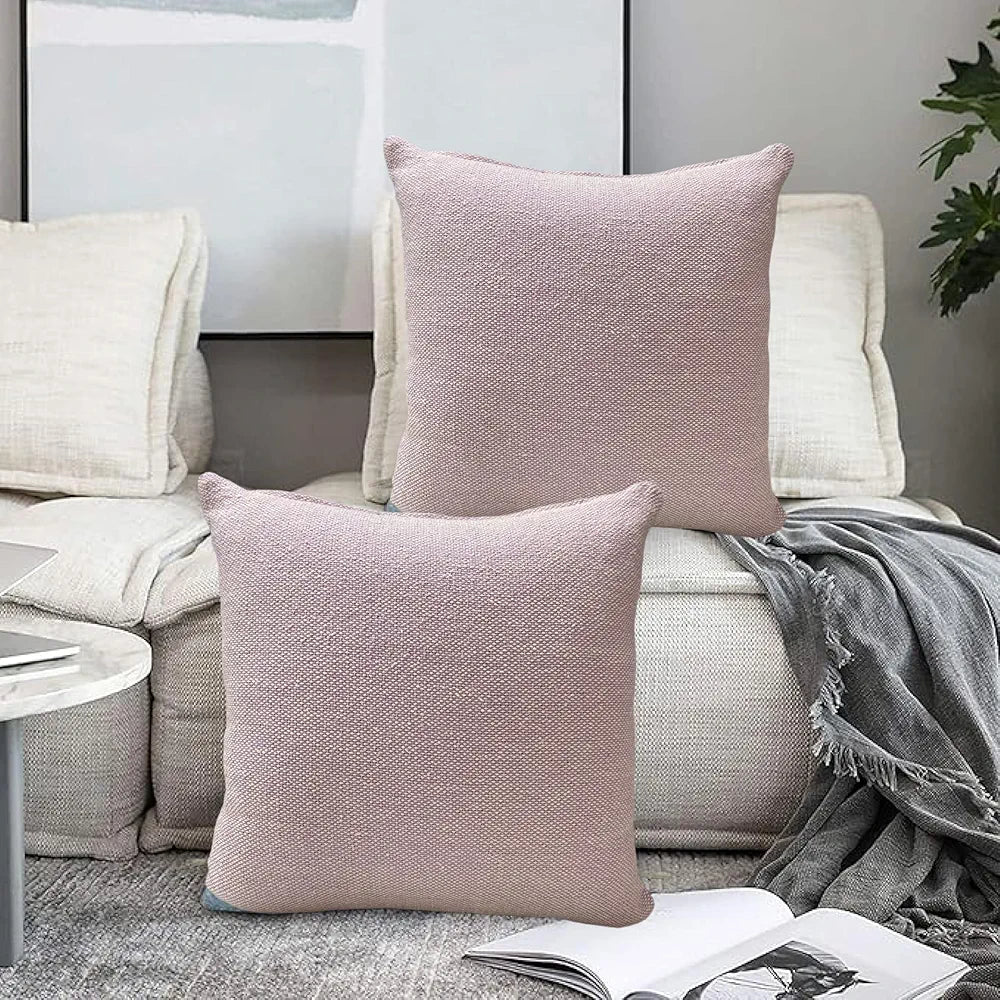 Sajavat Home Cotton Cushion Cover Colour Beige & Purple