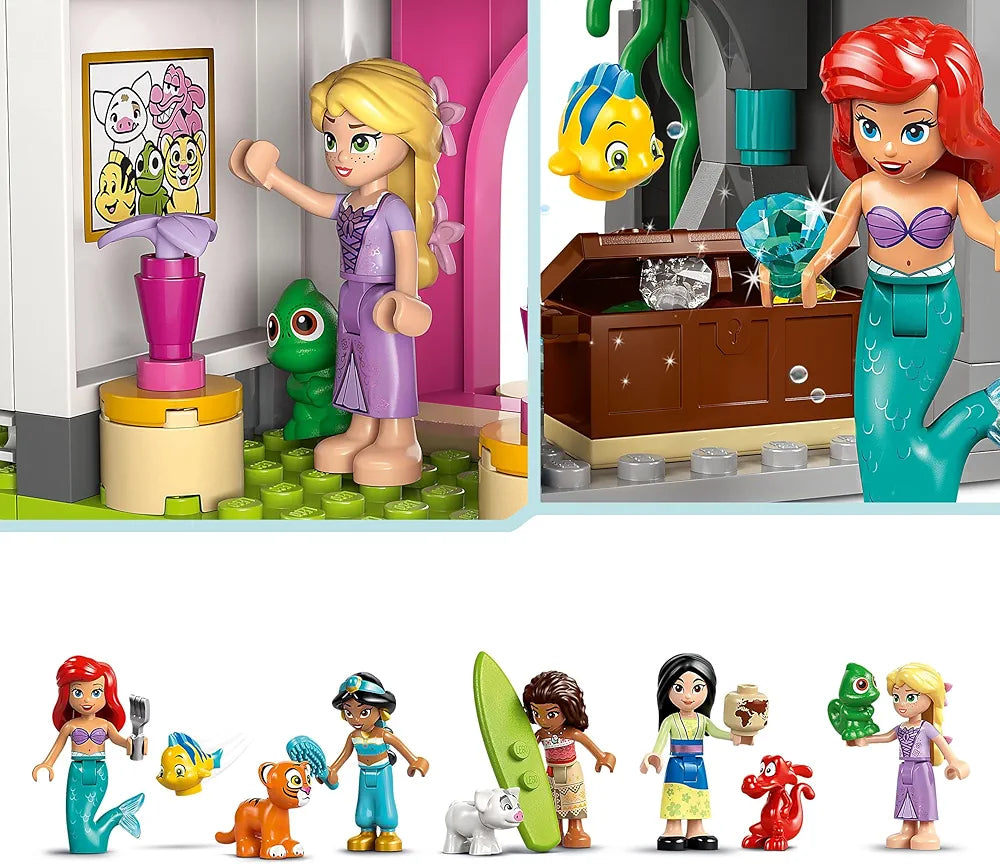 Lego Disney Princess Castle & Royal Pets Toy Building Playset 43267 Building Blocks Toys for 6+ Gift for Boys and Girls