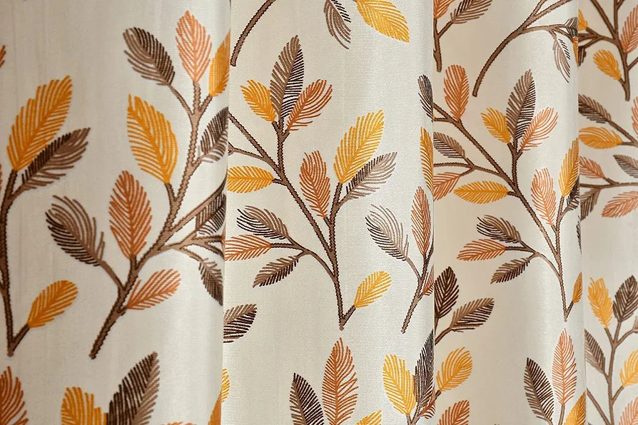 Homefab India 1 Piece Polyester Eyelet Long Door Curtain 9 feet Room Darkening Curtains