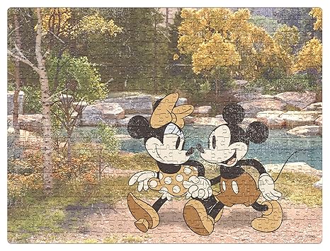 Frank Mickey Mouse A Walk in The Woods Jigsaw Puzzle (500 Pieces) Kids Focus and Memory - 13103