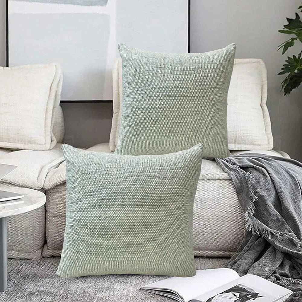 Sajavat Home Cotton Cushion Cover Colour Blue