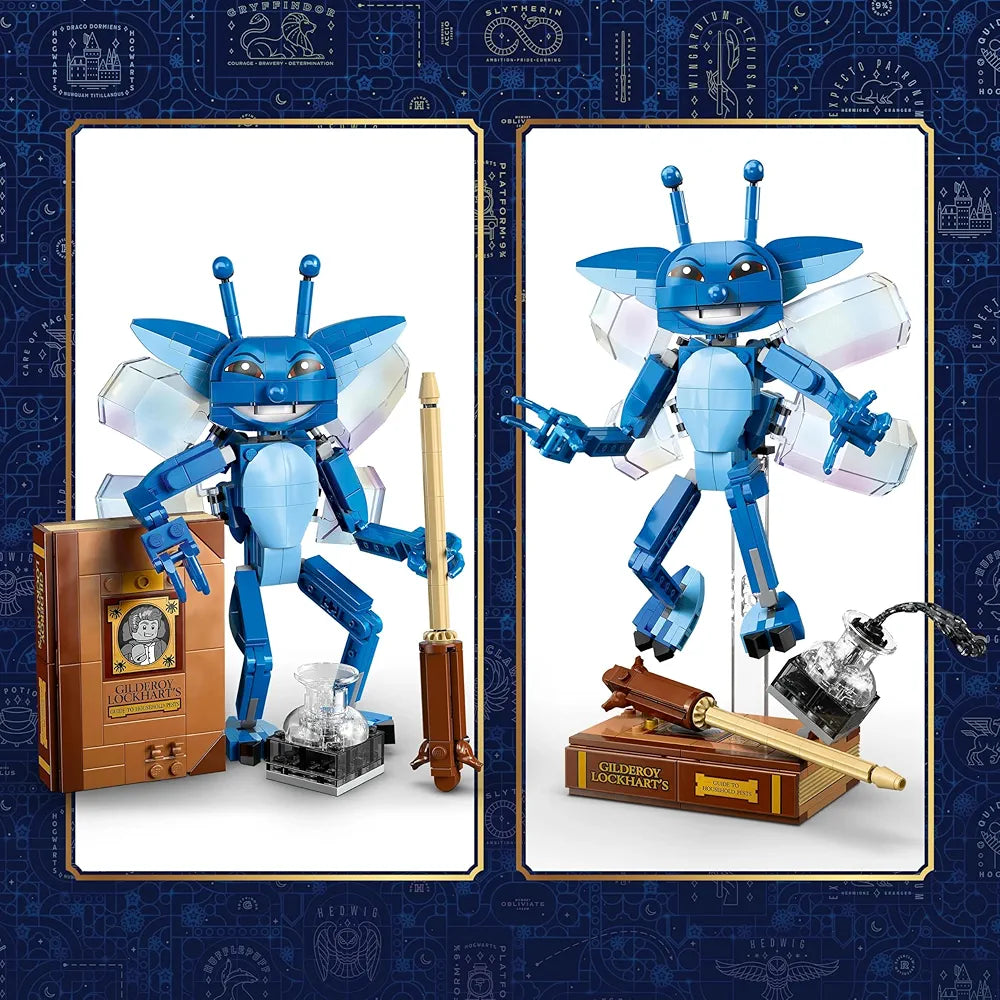 Lego Harry Potter Cornish Pixie Building Toy for Display Posable Figure Gift for Kids 76461