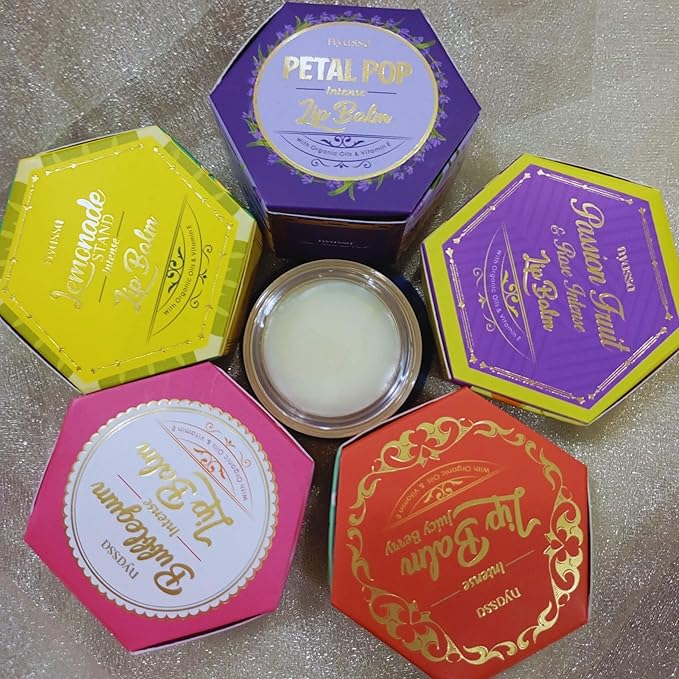 Nyassa Lemonade Stand Intense Lip Balm With Shea Butter & Organic Sweet Almond Oil - 6 Gms