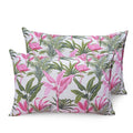 Huesland by Ahmedabad Cotton 144 TC Cotton Pillow Covers Set of 2 | Pink