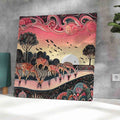 Livin'luxe Paintings Jungle Modern Art Canvas Home Decor Wall Paintings With Frame Painting