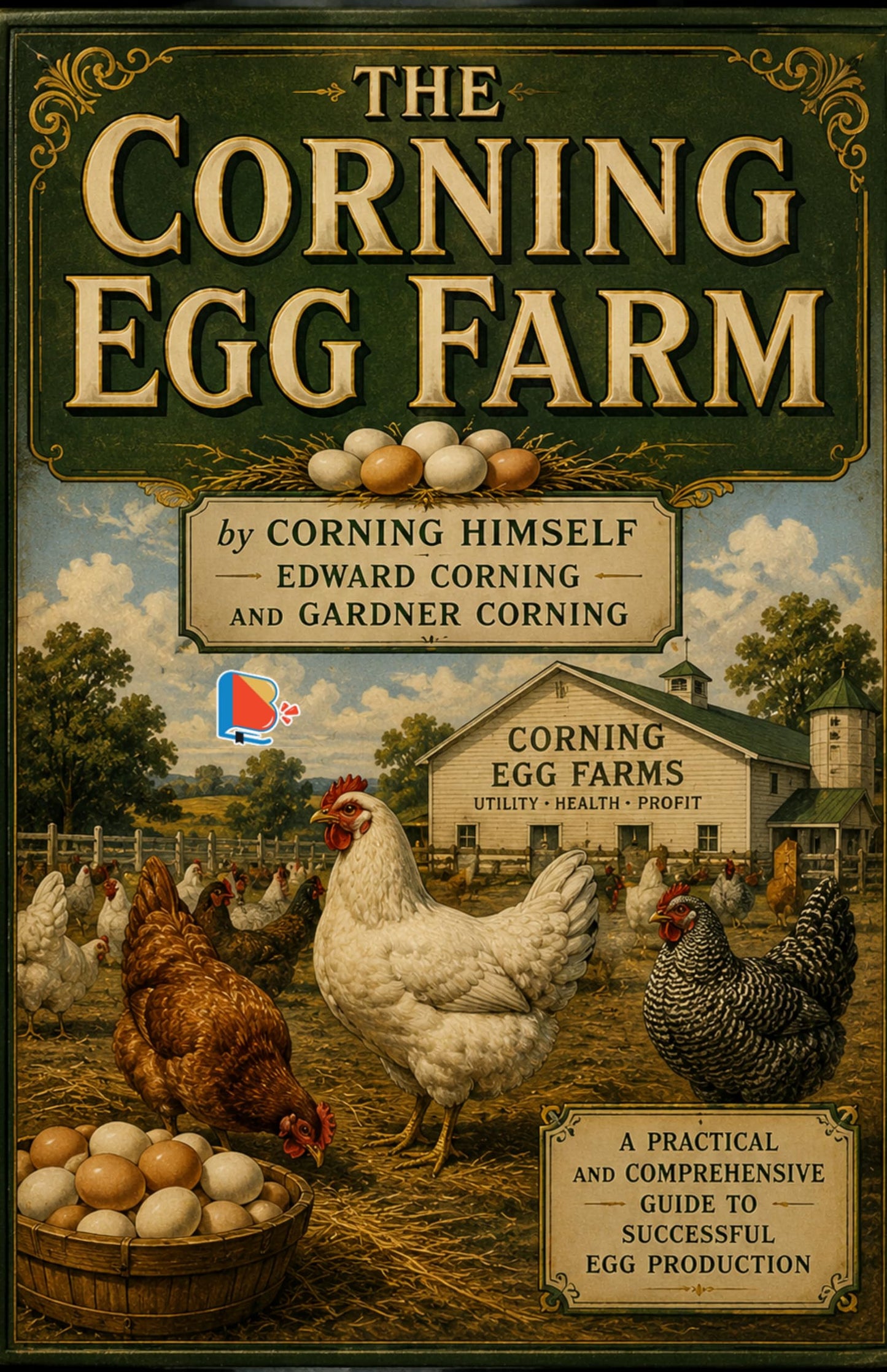 The Corning Egg Farm book, by Corning himself - Edward Corning and Gardner Corning