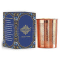 Indian Art Villa Pure Copper Plain Glass With Embossed Design Each - 70 gms