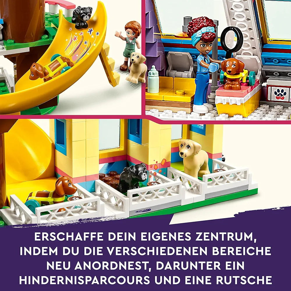 Lego Friends Dog Rescue Center 41727 Building Toy Set for Ages 7+; with 3 Mini-Dolls and 3 Dog Characters