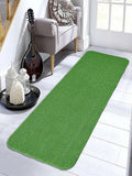 Saral Home Rectangular Solid Soft PP Yarn Durable & Washable Multipurpose Runner