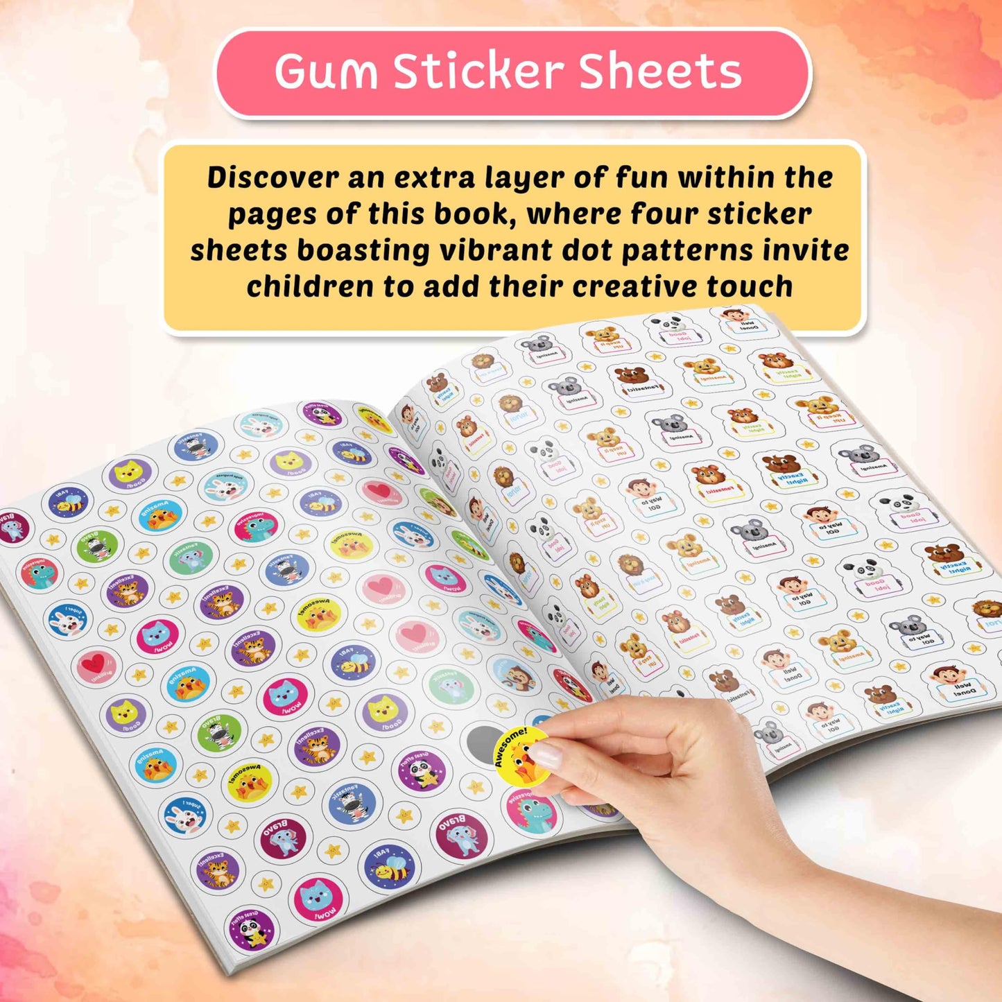 2000+ Reward Stickers: A Fun Sticker Book For Teachers And Parents - Encouraging And Celebrating Kids' Achievements With Over 2000 Stickers [Paperback]