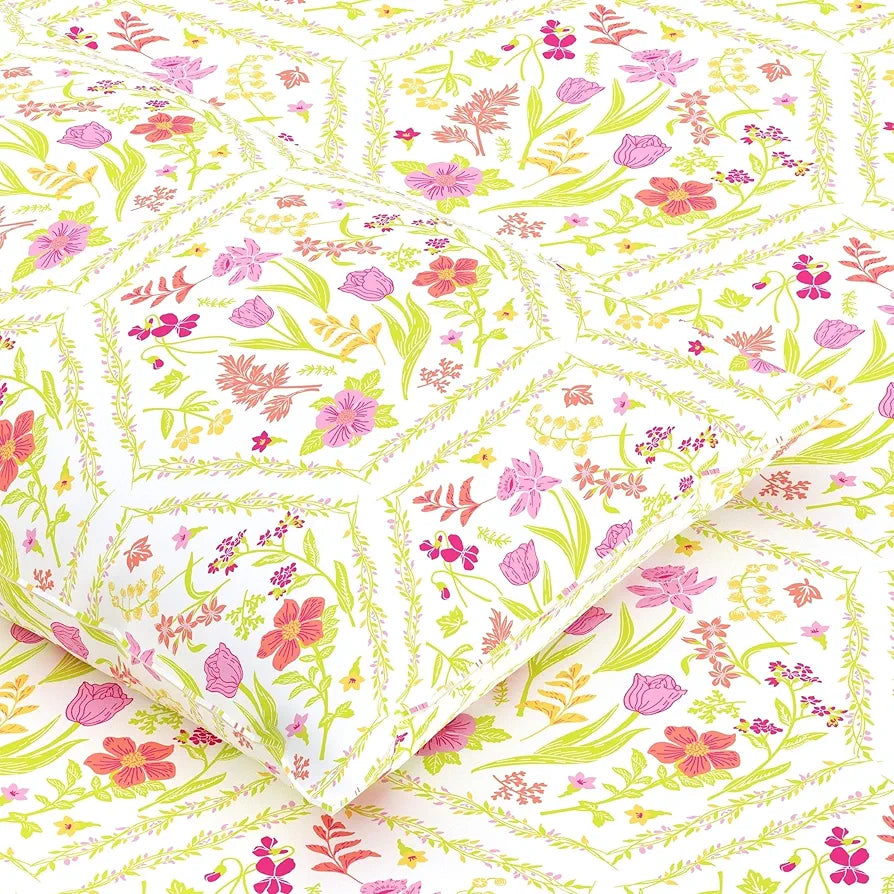 Dreamscape Cotton Double Bedsheet with 2 Pillow Covers Blush Taffy