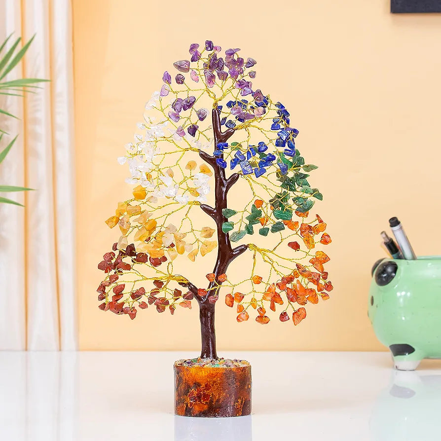 Zaicus Seven Chakra Gemstone Tree 7 CHAKRA_200beads