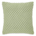 Haus & kinder Decorative Embroidered Cushion Cover 16inch x 16inch | Colour Bubble Mint