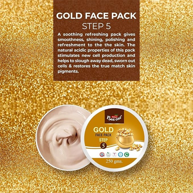Beeone Gold Facial Kit - 1100 gms