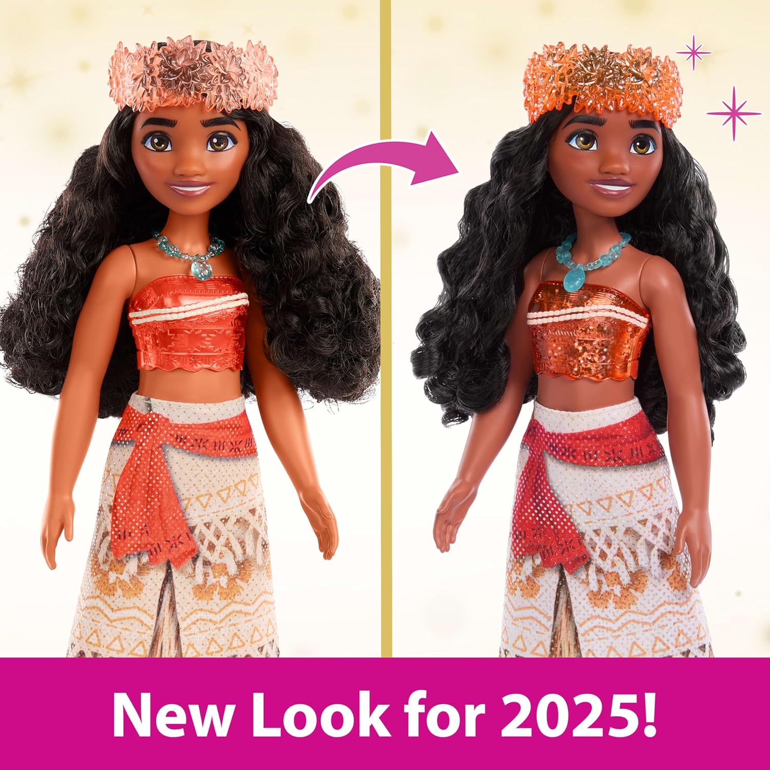 Mattel Disney Princess Dolls Posable Fashion Doll with Sparkling Clothing and Accessories