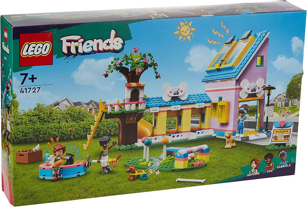 Lego Friends Dog Rescue Center 41727 Building Toy Set for Ages 7+; with 3 Mini-Dolls and 3 Dog Characters