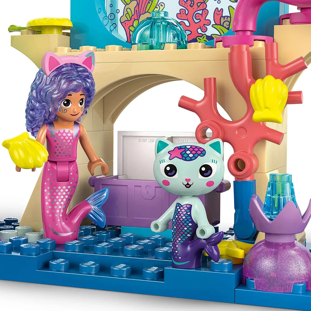Lego Gabby’s Dollhouse Mermaid Gabby’s Aquarium Adventure Animal Toy 11204 Building Blocks Toys for 4+ Gift for Boys and Girls