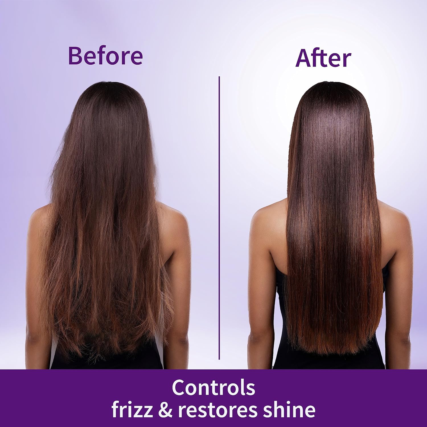 Ayouthveda Purple Rice Hair Conditioner with Rice Water & Kernel Protein | Repairs Damage, Controls Frizz & Enhances Volume | Enriched with Eggplant, Betel & Guava Leaves | For All Hair Types | 200ml