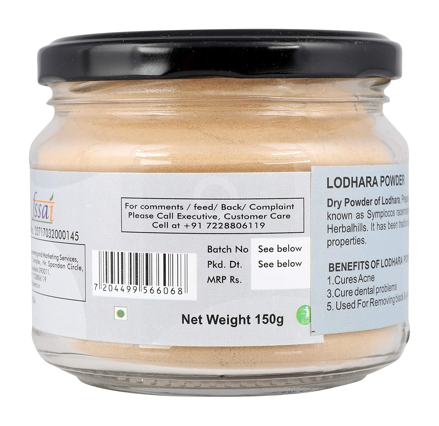 Go Organic (Lodhara Powder)