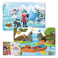 The Puzzl Co - Set of 2 Seasons Jigsaw Puzzles for Boys & Girls Designed by Puzzle Experts