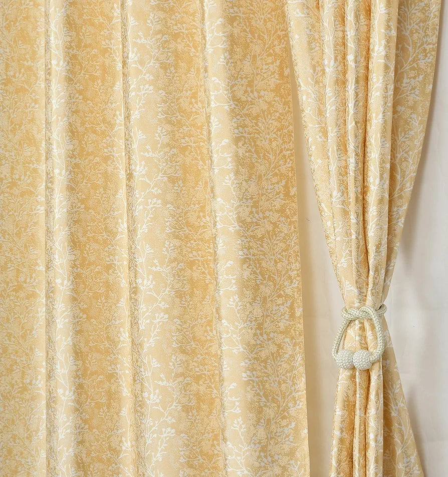 Homefab India 1 Piece Grommet Style Polyester Door Curtain 7 feet