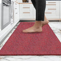 Ishro Home Cushion Noodle Mat Colour Red For Home Kitchen & Floor Mat For Bedroom