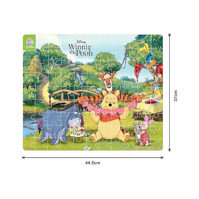 Ratna's 99 Pieces Disney & Marvel Series Jigsaw Puzzle for Kids | Puzzle | Winnie the Pooh