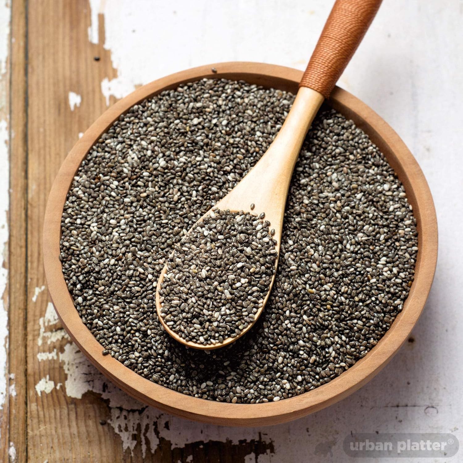 Urban Platter Black Chia Seeds, 500g (Rich in Omega-3, Fibre & Protein | Superfood)