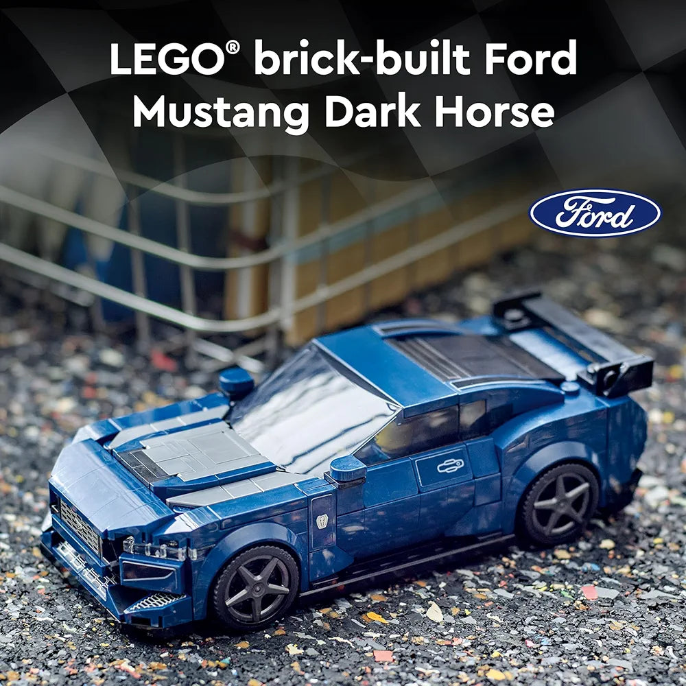 Lego Speed Champions Ford Mustang Dark Horse Sports Car Toy Set 76920