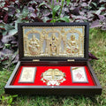 Arnavira Gold Plated Photo Frame House Warming Gifts Puja Box