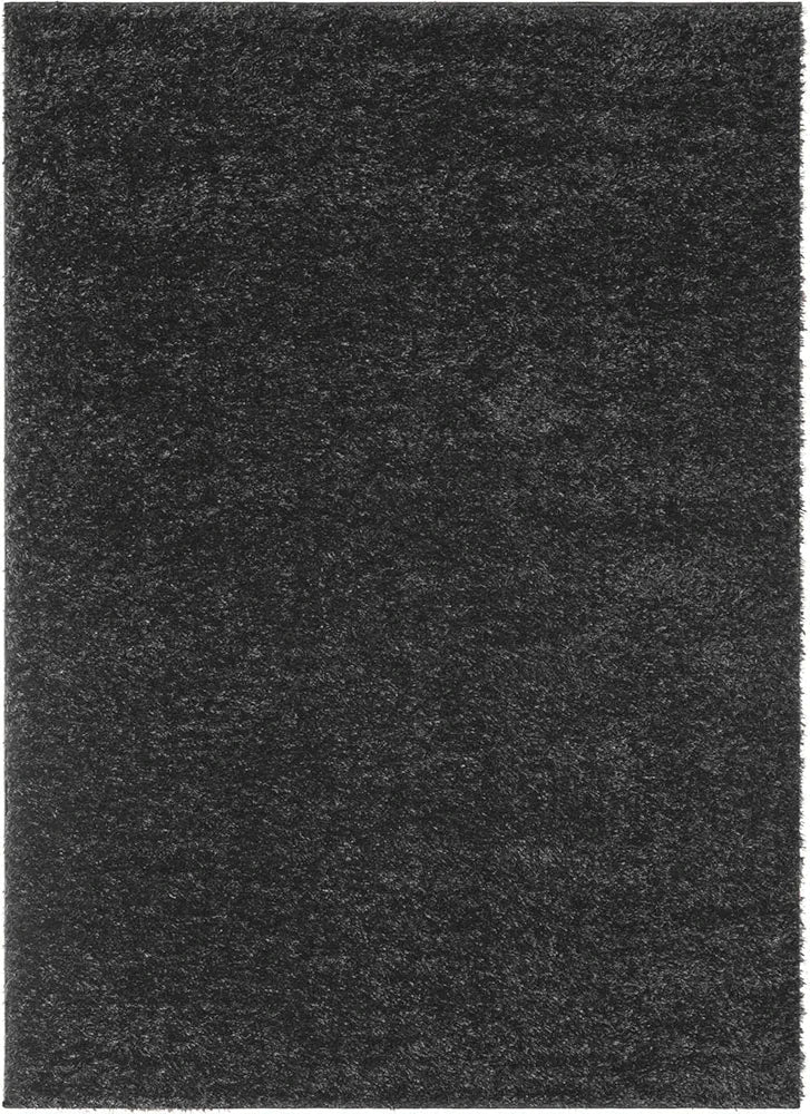 Ishro Home Premium Fuzzy Shag Carpet for Hall Rugs for Living Room Carpets for Living Room Colour Ash Grey