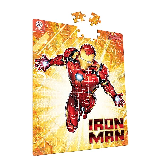 Ratna's 99 Pieces Disney & Marvel Series Jigsaw Puzzle for Kids | Iron Man