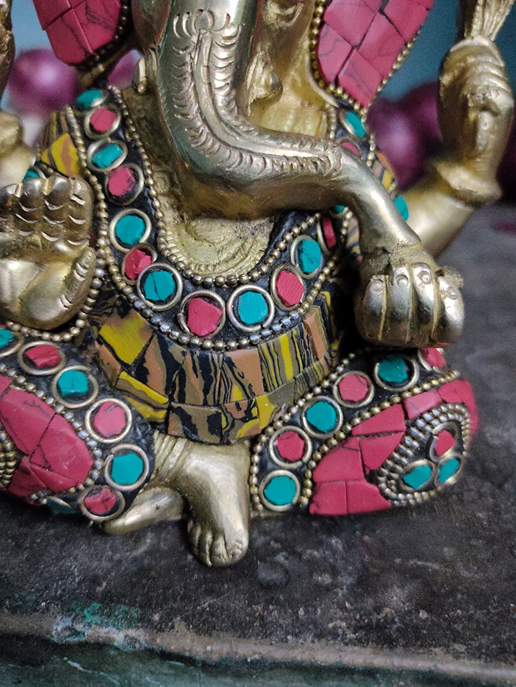 Lord Ganesha Brass Statue