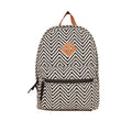 Astrid Canvas Girls Backpack Medium Size Colour White