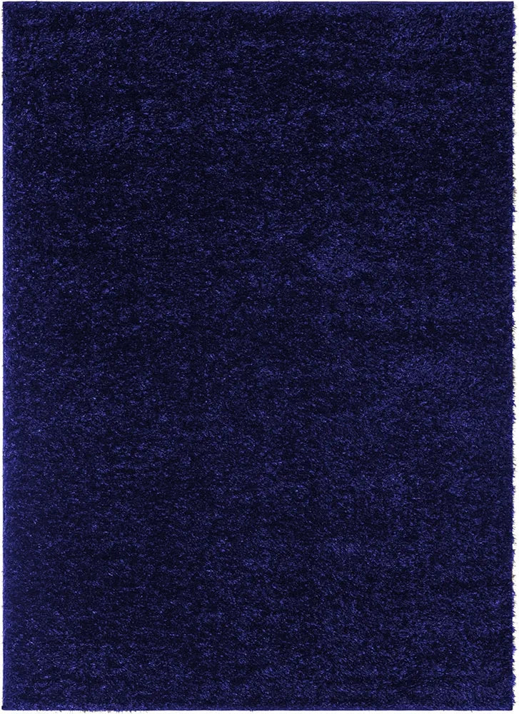 Ishro Home Premium Fuzzy Shag Carpet For Hall Rugs For Living Room Carpets For Living Room Colour Blue 3x5 Fts