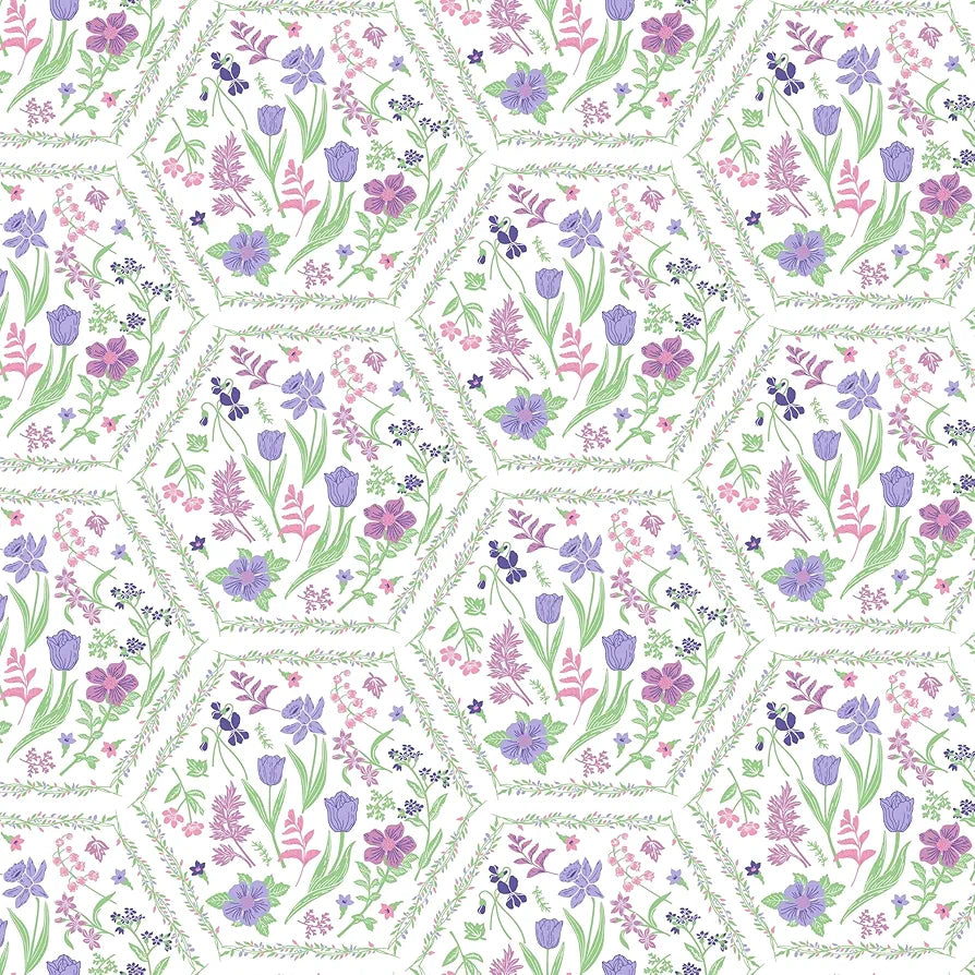 Dreamscape Cotton Single Bedsheet with 1 Pillow Cover Orchid Bloom