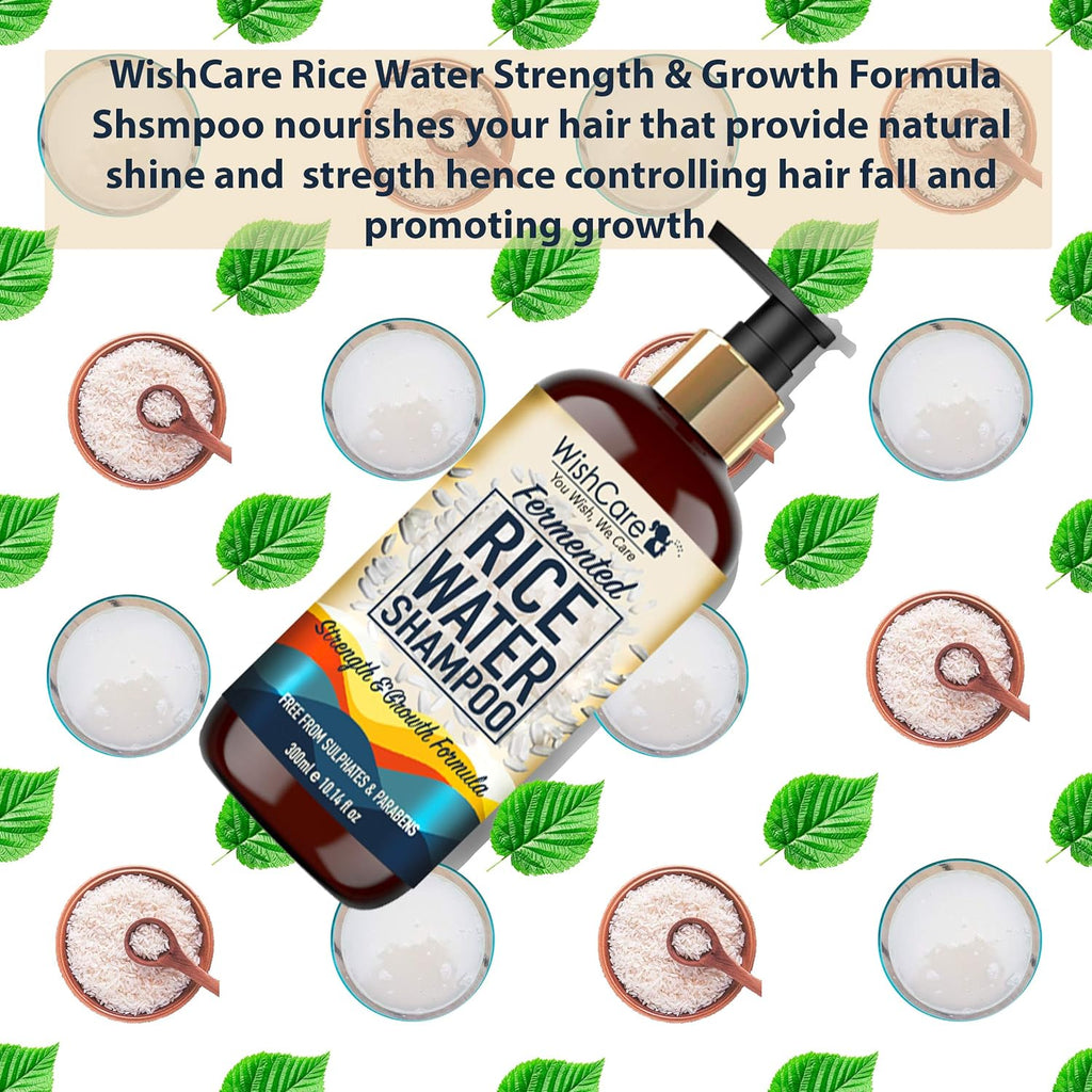 WishCare Fermented Rice Water Shampoo - 300 ml